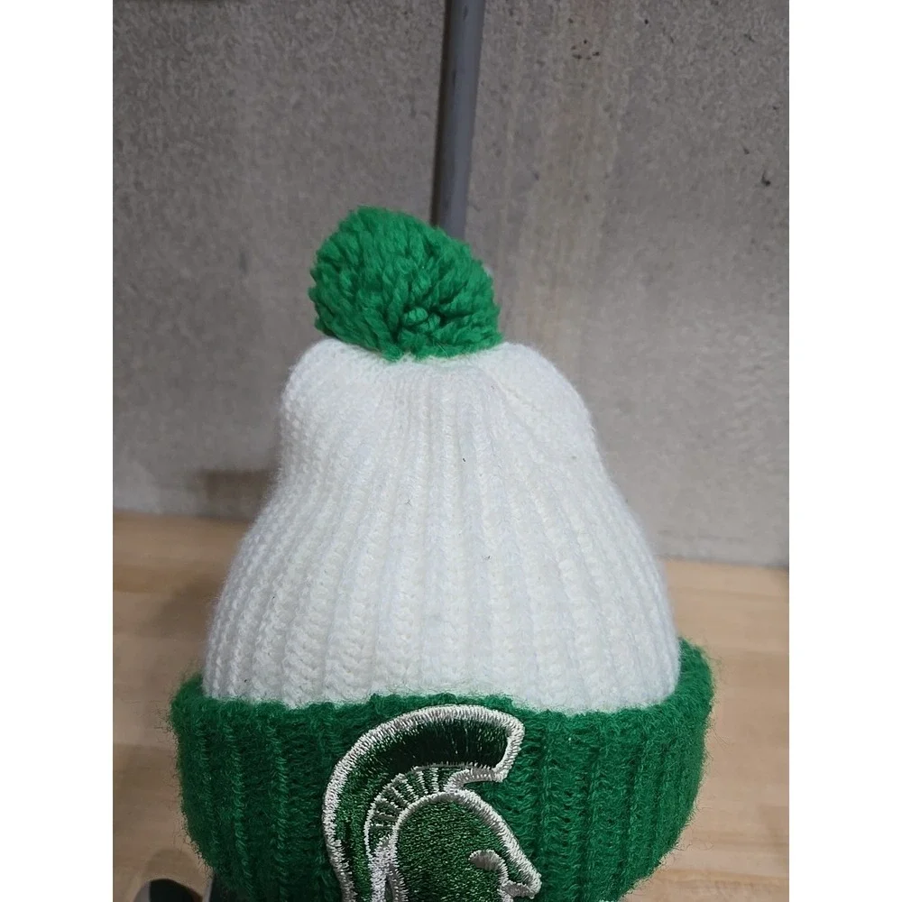 Michigan‎ State Spartans Knit Pom Cap Beanie Thinsulate Gloves